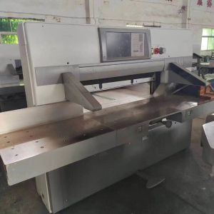 380v Used Polar 115E Paper Cutting Machine Paper Guillotine with Other PLC