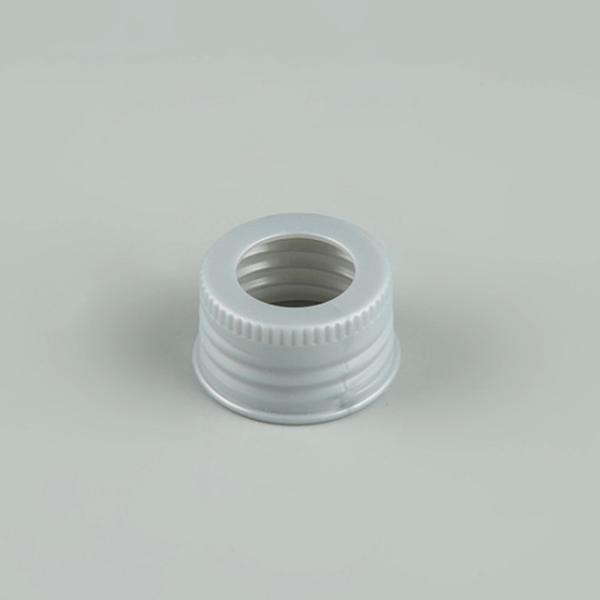 PP Pearlized Silver Collar Dropper Tops For Essential Oil Dropper