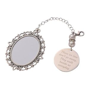 Graduation Gifts Double Sided Printing DIY Sublimation Memorial Photo Charm With
