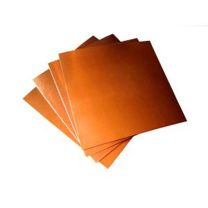 China Hairline Welding Copper Sheet Coil 1000mm - 6000mm Length For Industrial Usage on sale