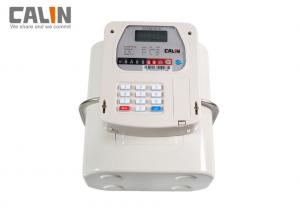 China STS Standard  AMR featured  long battery life Steel / Aluminum body Keypad Prepaid Gas Meter on sale