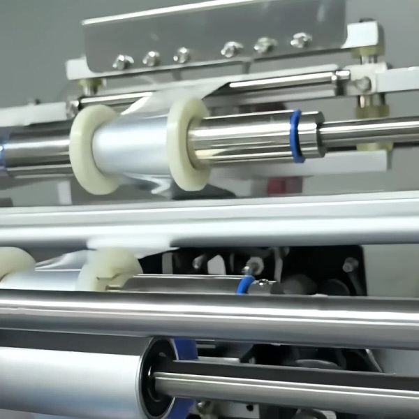 Strip Seal Powder Sachet Packaging Machine Fast Vertical Form Fill Seal Machine