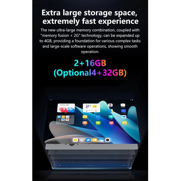 14-inch Android Tablet PC with 4G LTE Connectivity and Quad-Core Processor for Wall Mount and Digital Poster Display