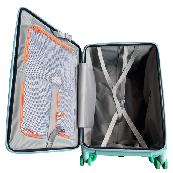 USB Charging Minimalist Hard Shell Suitcase