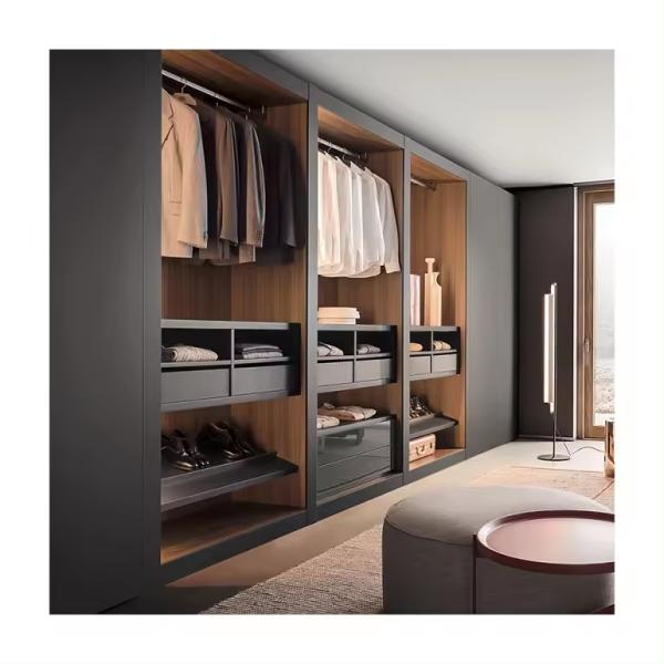 Kitchen Pantry Cabinets with Quartz Stone Countertop and Drawer Basket by YALIG 2024