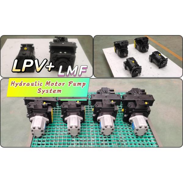 Manual Loading Hydraulic Motor Pump System High Efficiency