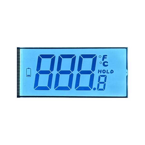 Wholesale Positive HTN Segment Code LCD White Blacklight Customizable LCD Display from china suppliers
