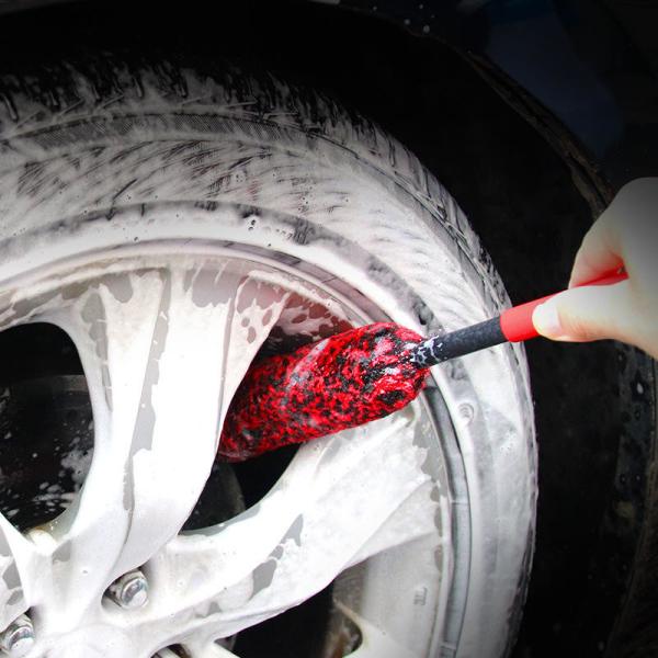 Superfine Microfiber Wheel Brush Auto Wheel Rim Cleaning Brush Customized