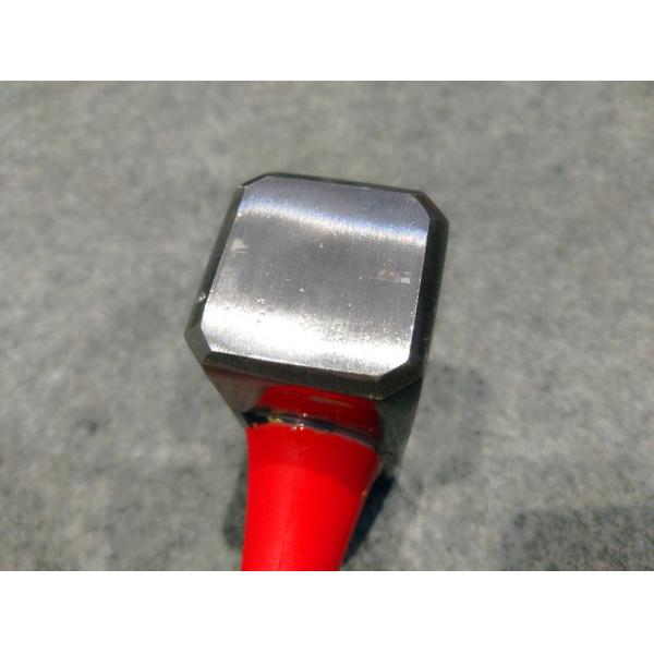 Carbon Steel Materials Hand Stoning hammer with3 colors plastic handle (XL-0070)
