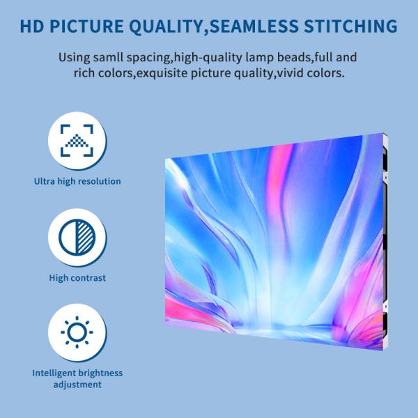 High Resolution P2 LED Panel Stage Background LED Screen Ultra Thin