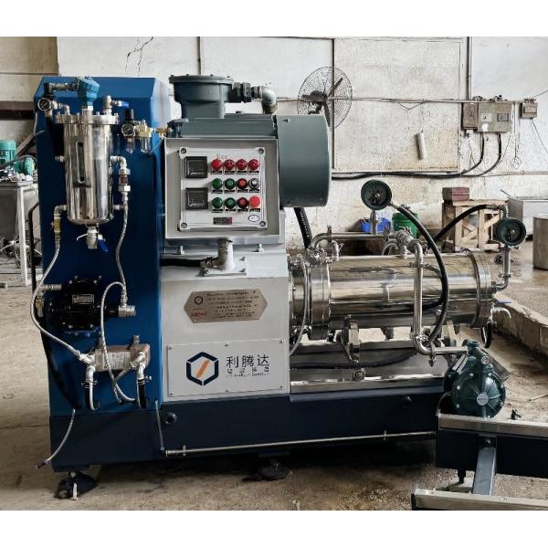 30L Capacity Bead Mill Machine High Flow Disc Type Horizontal Sand Mill For Paint