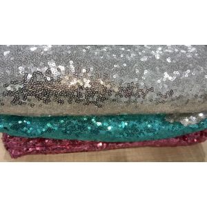 Wholesale Fashion 100% Polyester Fabric Embroidered Mesh Fabric for Clothing for Direction Sequin Fabric from china suppliers