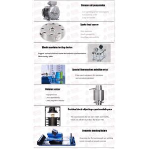 Semi Automatic ASTM Concrete Cube Compression Testing Machine 2000KN