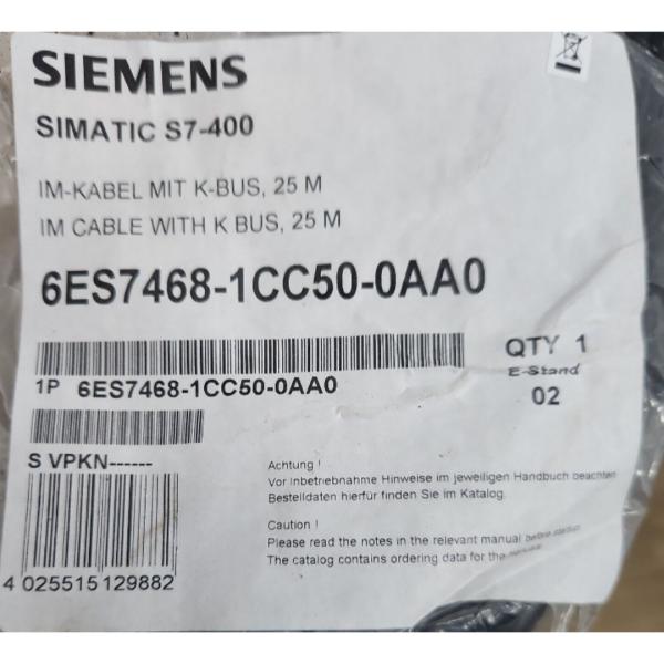 SIEMENS 6ES7468-1CC50-0AA0 SIMATIC S7-400, IM CABLE WITH C-BUS, 25 M
