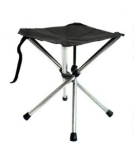 Wholesale Fishing stool new stainless steel folding stool outdoor portable telescopic stool camping fishing chair from china suppliers