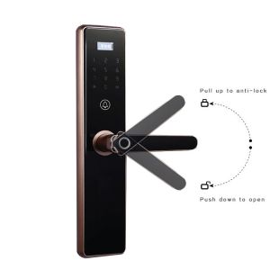 Wholesale Intelligent 30mm Smart Fingerprint Door Lock Keyless Biometric FCC from china suppliers