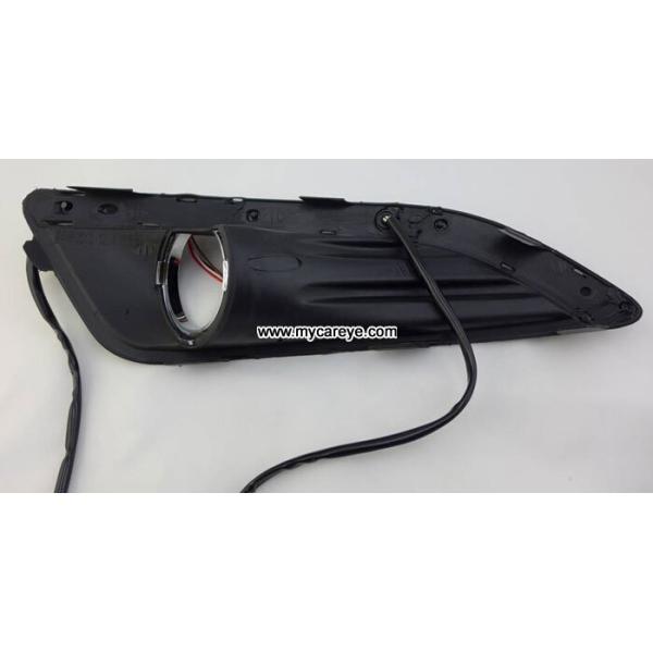 Ford Fiesta DRL LED daylight driving Light auto turn signal autobody