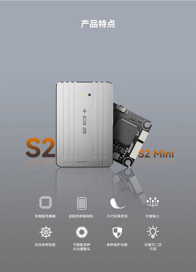 SKYDROID S2/S2mini High-Precision GPS Flight Control System Multi-Rotor Drone Aircraft Model Accessory