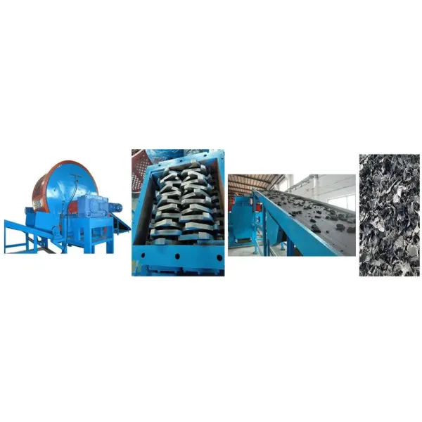 Efficient Tread Cutting Tire Shredder for Waste Disposal Process