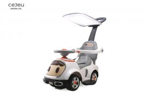 China 3C Childs Push Along Car Bebe Sound Doll Push Along Car With Canopy on sale