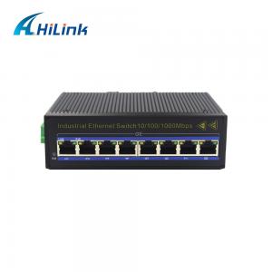 Wholesale Unmanaged 10/100/1000Mbps Industrial Ethernet Switch 8 Port IP40 from china suppliers