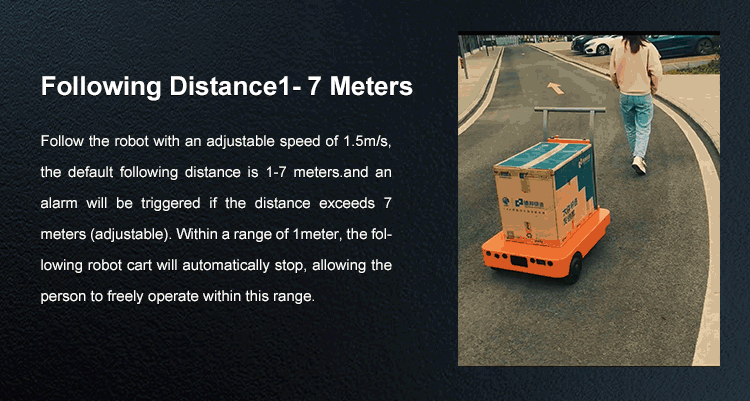 New Automated Mobile Robot Dolly Delivery