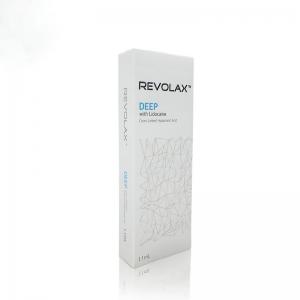 China Korea Revolax DEEP Hyaluronic Dermal Filler Injectable Filler Gel 1.1ml  Hyaluronic Acid on sale