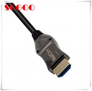 China 4K 60Hz 4 Cores Bandwidth 18Gbps HDMI Fiber Optic Cable on sale