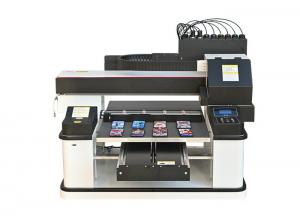 China Automatic Multifunction A4 UV Flatbed Printer 3D Emboss Varnish on sale
