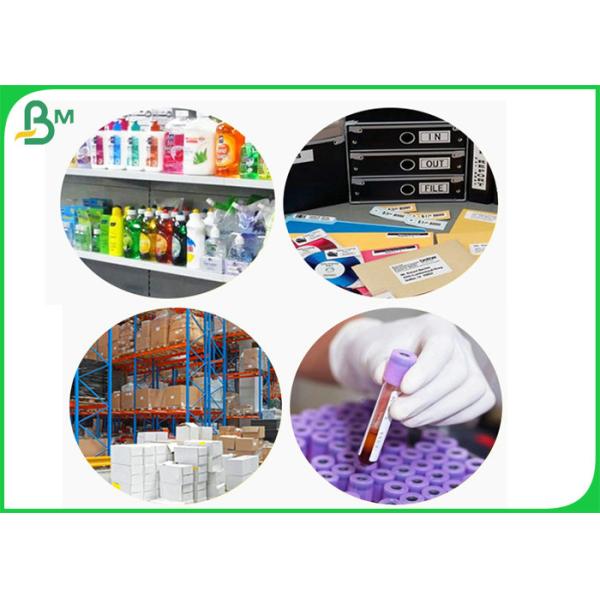 80um printing synthetic paper for stickers waterproof 540 * 780mm