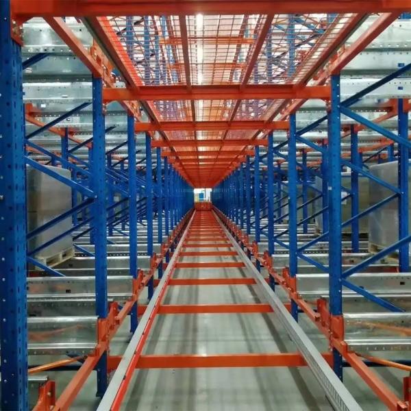 High Density Warehouse Racking System , Steel Industrial Pallet Racking System