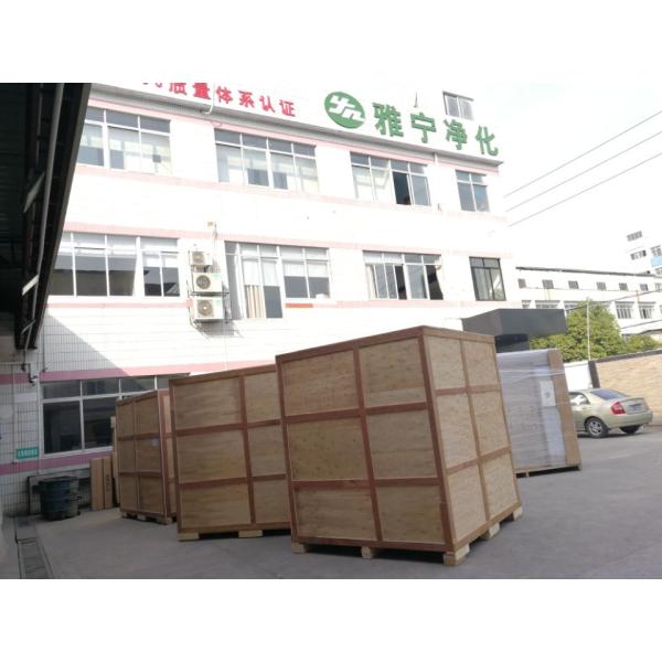 Customized ISO 5 Modular Vertical SS304 Frame Cleanrooms for Precision Instrument Industry in Portugal