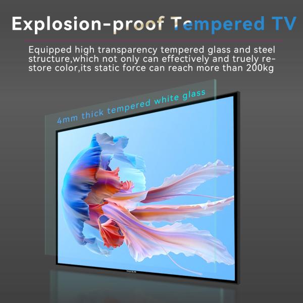 110-inch 4K UHD Smart TV - Ultimate Commercial Display Solution, Large-format Professional Display, Cinematic 4K Resolution