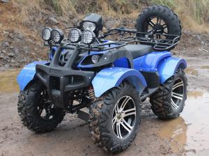 China Water Cooled 250CC Four Wheel Atv 13.9HP With Front Drum Rake on sale