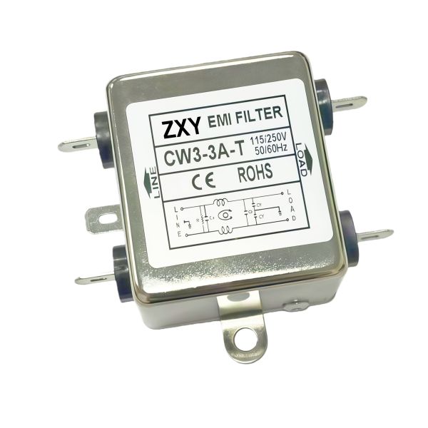 CW3-3A-T Plug-In-Single Phase AC CW3-6A/10A/20A-T Power Filters EMI Power Supply