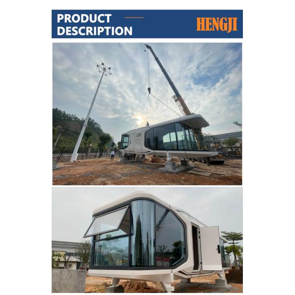 Design Container House Second Floor Apple Cabin for Containerized Prefabricated Homes