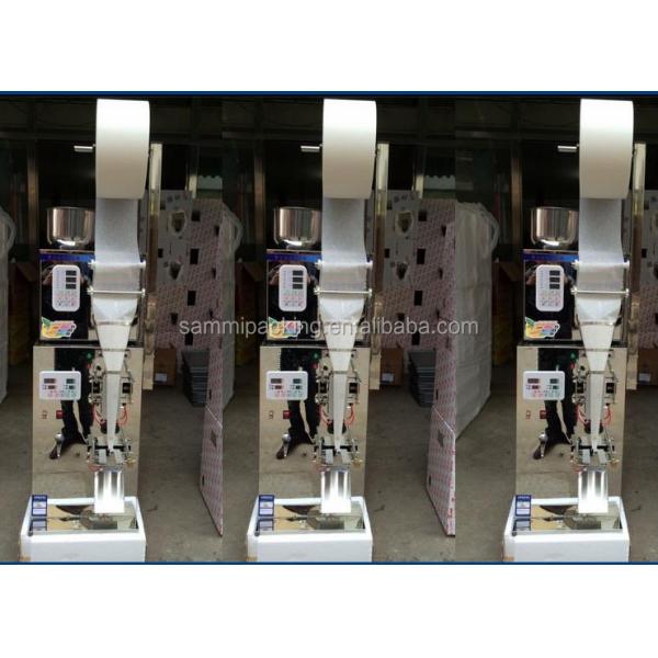 Automatic Vertical 2g-100g Multi-Function Powder Tea Coffee Sachet Machine PLC Controlled Food Grade Plastic Pouch Filling Bags