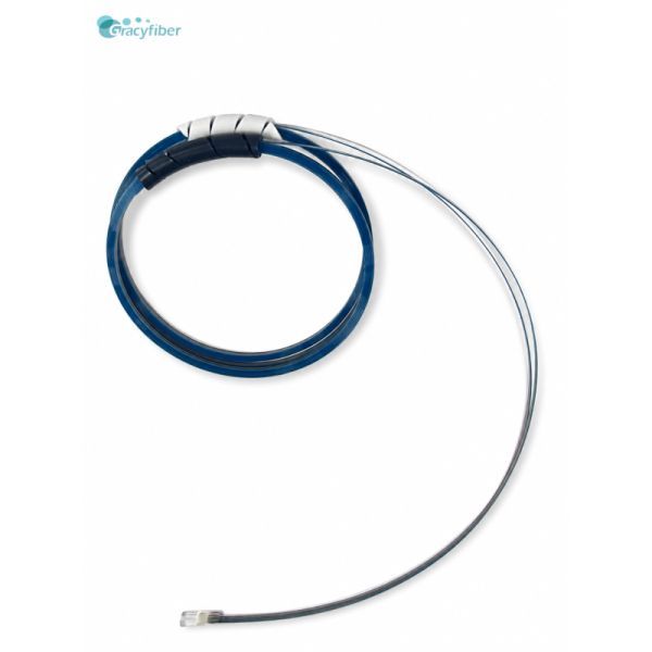 High Precision Axis Alignment PM Fiber Array Unit Low Insertion Loss High Channel Scalability