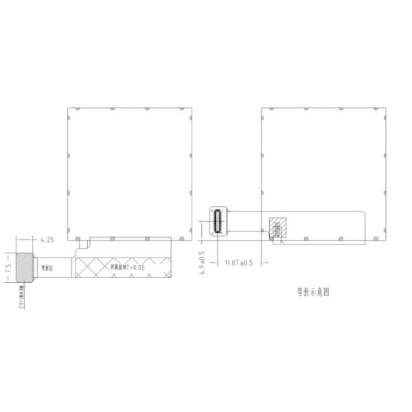 1.54 Inch IPS TFT LCD Display with 240x240 Resolution and SPI Interface for OEM ODM