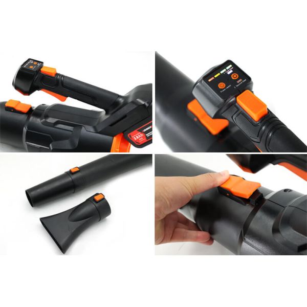 Handheld Wireless Leaf Blower Battery Operated Portable Lightweight Leaves Blower for Yard Work