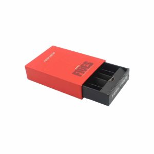 Embossed Multipack Prerolls Joint Paper Box Packaging with Match Compartment