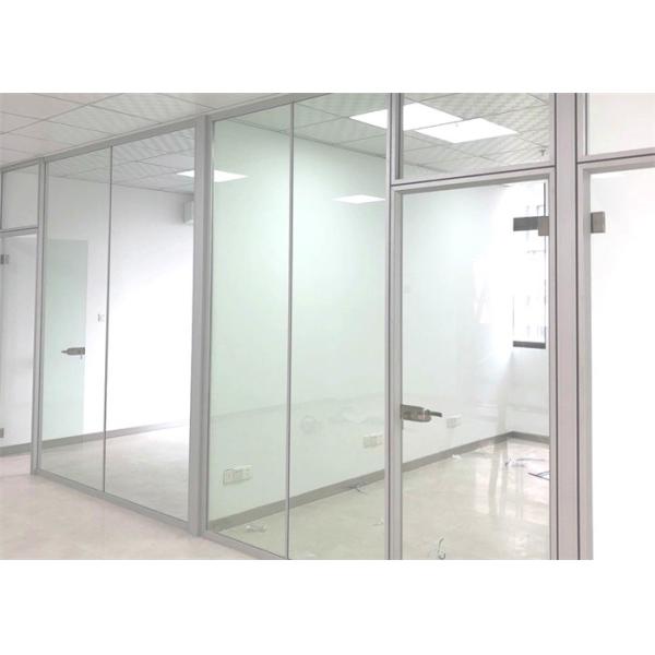 External Operable Office Glass Partition Walls With 80mm Thickness