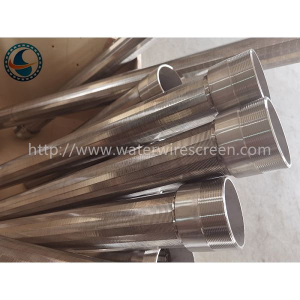 6-5/8" Diameter Profile ISO Johnson Wire Screen With 0.04" Gap