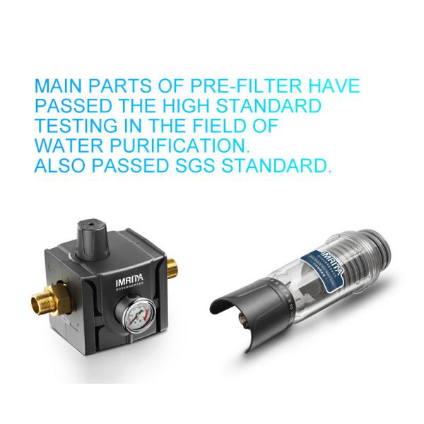 Reusable Water Pre Filter Systems For Home 50/60Hz Multipurpose
