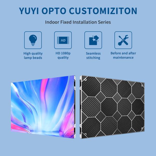 High Resolution P2 LED Panel Stage Background LED Screen Ultra Thin