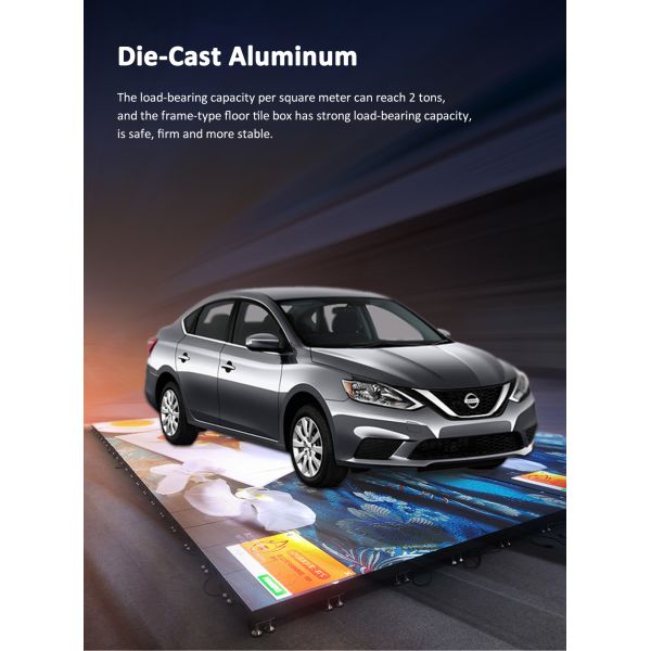Radar Gravity Sensor Smart Display P3.91 P2.97 Immersive Interactive LED Floor Tile Screen