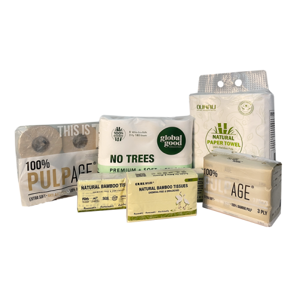 YASHI Paper Custom Logo Bulk Unbleached Pocket Tissue