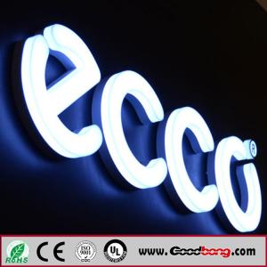China outdoor vacuum forming acrylic 3D led backlit sample advertising letter on sale