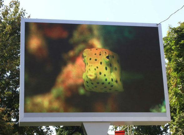 Ip65 Full Color Outdoor LED Video Wall 10mm WIith HD Big Screen