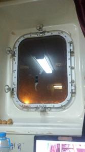 Wholesale Marine Steel Bolted & Welding Cabin Windows , Rectangular Windows With Round Angle from china suppliers